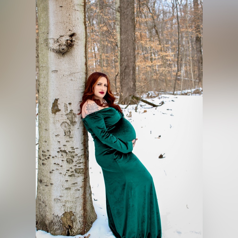 Maternity photo dress